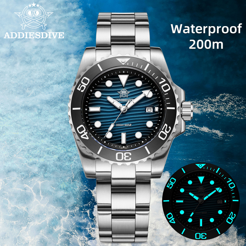 Battery Case Storage - Reloj de cuarzo ADDIESDIVE 2115 para