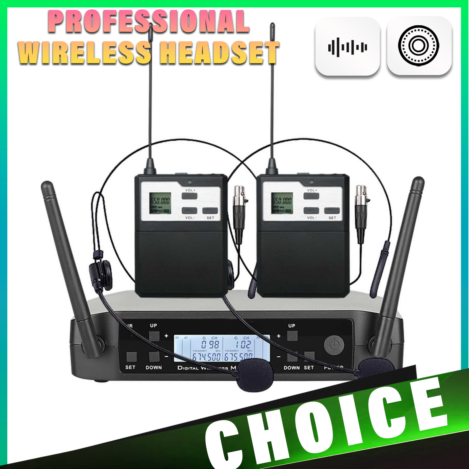 Micrófono inalámbrico UHF con  - Shure Mic Sm58 reseña y precio