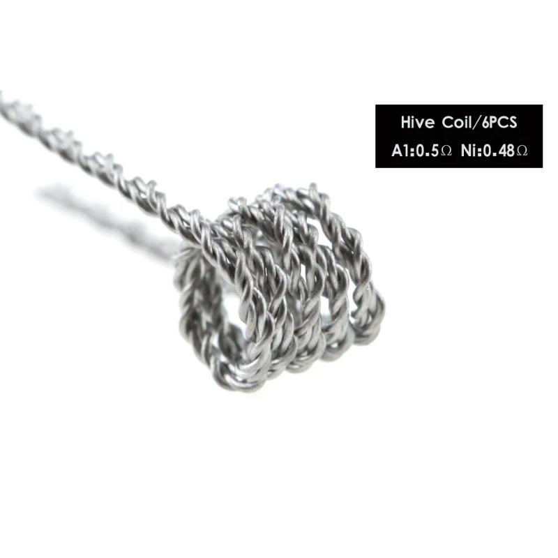 48 piezas/set 8 en 1 Bobina Pr - Clapton Wire Pre Built reseña y precio