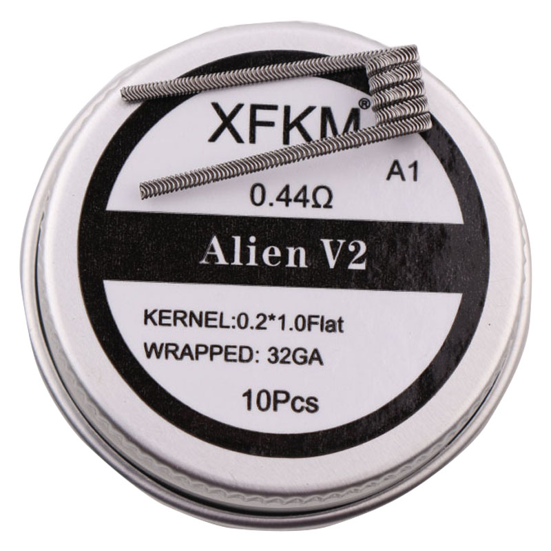 Nuevo XFKM NI80/A1/SS316L 10 u - Clapton Wire Pre Built reseña y precio